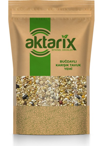 400 gr Buğdaylı Karışık Tavuk Horoz Yemi Lüx Zengin Karışım A-1