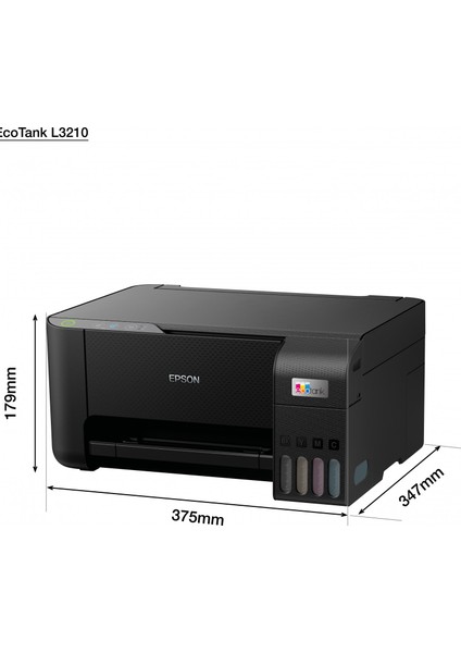 Ecotank L3210 Çok Fonksiyonlu Mürekkep Püskürtmeli Yazıcı