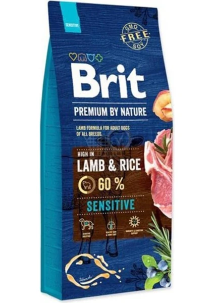 Brit Care Premium By Nature Sensitive Kuzu Etli Yetişkin Köpek Maması 8 kg