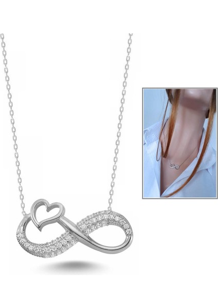 Sonsuzluk Kalp Kolye fiyatları