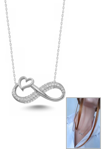 Sonsuzluk Kalp Kolye modelleri