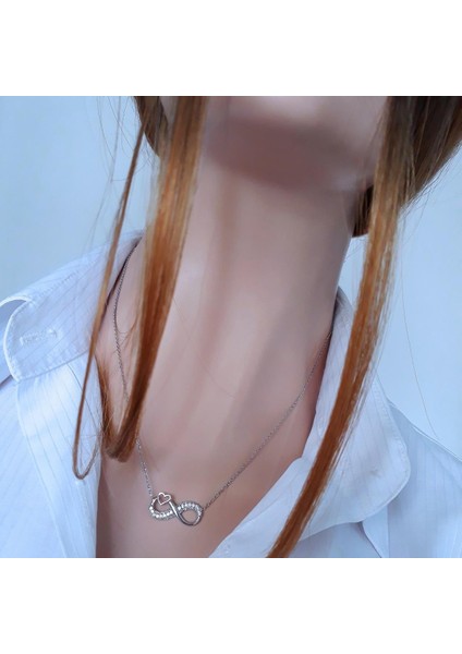 Sonsuzluk Kalp Kolye fırsatları