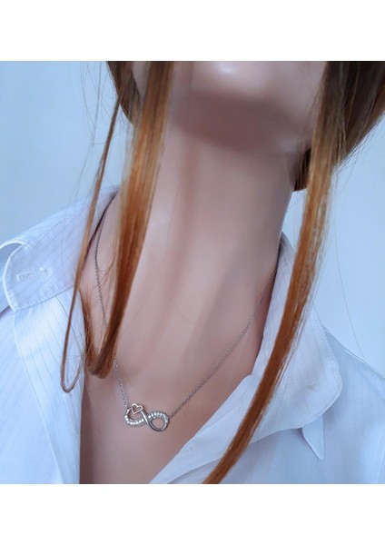 Sonsuzluk Kalp Kolye indirimleri