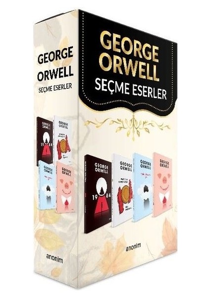 George Orwell Seçme Eserleri Seti - 4 Kitap Takım