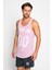 Be Green Wear Be Green Washed Gym Tank Top Pembe 2