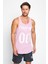 Be Green Washed Gym Tank Top Pembe 1