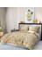 Premium Luxury Çift Kişilik Nevresim Takımı 3D Pamuk Saten Gold Zebra 2