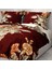 Premium Luxury Çift Kişilik Nevresim Takımı 3D Pamuk Saten Goblen Dream 4