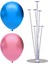 7 Çubuklu Balon Standı + 7 Adet Balon ( Koyu Mavi - Pembe ) 1