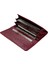 Angel Deri Cep Telefonu Bölmeli Kadın Cüzdanı Bordo 2