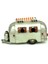 Dekoratif Metal Karavan Tenteli Vintage 3
