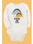 Organik Baskılı Pamuklu Unisex Bebek Body UZUNE277 1