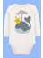 Organik Baskılı Pamuklu Unisex Bebek Body UZUNKOLE94 1