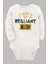 Organik Baskılı Pamuklu Unisex Bebek Body UZUNE272 1