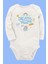 Organik Baskılı Pamuklu Unisex Bebek Body UZUNKOLE49 1