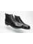 Kaymaz Taban Erkek Fantazi Iki Yanı Lastikli Siyah Bot 1