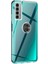 Huawei P Smart 2021 Kılıf Gross Ring Şeffaf Arka Kapak 1