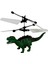 El Sensörlü Harekete Duyarlı Uçan Dinozor Helikopter Yeşil 2
