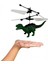 El Sensörlü Harekete Duyarlı Uçan Dinozor Helikopter Yeşil 3