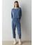 Koyu Mavi Chilly Winter Pantolon Takımı 1