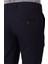 Lacivert Slim Fit Erkek Keten Pantolon P21001 2