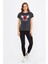 Parça Boyalı Kadın T-Shirt 1