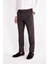 Kahve Efektli Slimfit Erkek Keten Pantolon 2
