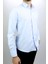Açık Mavi Düz Slim Fit Erkek Gömlek 1
