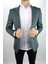 Gri Slim Fit Erkek Ceket 3