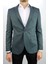 Gri Slim Fit Erkek Ceket 4