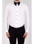 Beyaz Düz Slim Fit Atayaka Erkek Gömlek 1
