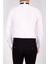 Beyaz Düz Slim Fit Atayaka Erkek Gömlek 3