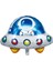 Party Mix Ufo Uzay Gemisi Folyo Balon 1