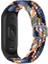 Xiaomi Mi Band 6 Kordon Cırtcırt Kumaş Ayarlanabilir Örgü Tasarım Krd 49 Karışık Renk 1