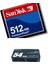 512 MB Compact Flash Hafıza Kartı - USB 2.0 Cf Kart Okuyucu 1