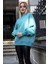 Kadın Bisiklet Yaka Sweatshirt 1