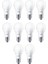 13W (100W) Led Ampul Beyaz 6500K (10 Adet) E27 Duy 1