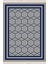 Bazaarforum Dekoratif Saçaklı Mermer Desen Yeni Model Pvc Deri Kaymaz Taban Dijital Baskı Halı 160X230CM CK-536 2