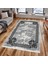 Bazaarforum Dekoratif Saçaklı Mermer Desen Yeni Model Pvc Deri Kaymaz Taban Dijital Baskı Halı 100X300CM CK-696 1