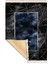Bazaarforum Dekoratif Saçaklı Mermer Desen Yeni Model Pvc Deri Kaymaz Taban Dijital Baskı Halı 180X280CM CK-547 3