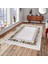 Bazaarforum Dekoratif Saçaklı Mermer Desen Yeni Model Pvc Deri Kaymaz Taban Dijital Baskı Halı 160X230CM CK-561 1