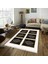 Bazaarforum Dekoratif Saçaklı Mermer Desen Yeni Model Pvc Deri Kaymaz Taban Dijital Baskı Halı 160X230CM CK-563 1