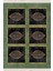 Bazaarforum Dekoratif Saçaklı Mermer Desen Yeni Model Pvc Deri Kaymaz Taban Dijital Baskı Halı 80X200CM CK-564 2