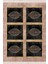 Bazaarforum Dekoratif Saçaklı Mermer Desen Yeni Model Pvc Deri Kaymaz Taban Dijital Baskı Halı 80X200CM CK-568 2