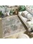 Bazaarforum Dekoratif Saçaklı Mermer Desen Yeni Model Pvc Deri Kaymaz Taban Dijital Baskı Halı 80X200CM CK-628 1