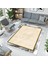 Bazaarforum Dekoratif Saçaklı Mermer Desen Yeni Model Pvc Deri Kaymaz Taban Dijital Baskı Halı 80X200CM CK-570 1