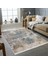 Bazaarforum Dekoratif Saçaklı Mermer Desen Yeni Model Pvc Deri Kaymaz Taban Dijital Baskı Halı 160X230CM CK-629 1