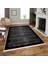 Bazaarforum Dekoratif Saçaklı Mermer Desen Yeni Model Pvc Deri Kaymaz Taban Dijital Baskı Halı 160X230CM CK-630 1