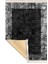 Bazaarforum Dekoratif Saçaklı Mermer Desen Yeni Model Pvc Deri Kaymaz Taban Dijital Baskı Halı 160X230CM CK-640 3