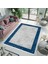 Bazaarforum Dekoratif Saçaklı Mermer Desen Yeni Model Pvc Deri Kaymaz Taban Dijital Baskı Halı 80X300 cm CK-645 1